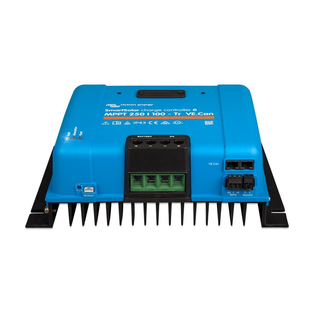 Vista frontal del regulador SmartSolar MPPT VE.Can