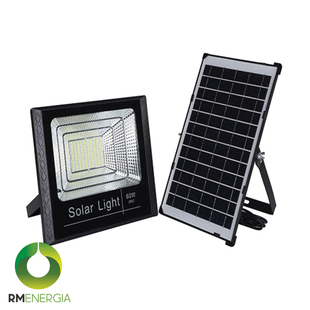 Foco Solar 60W 6500K - RM Energía