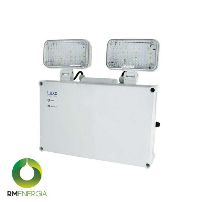 Equipo de emergencia LED IP65 2x5,5W 6500K