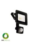 Proyector LED 10W con Sensor IP65 6500K — RM Energía Inteligente