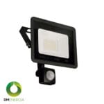 Proyector LED 50W con Sensor IP65 6500K — RM Energía Inteligente