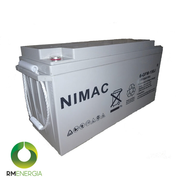 Batería Ciclo profundo de Gel 100Ah 12V - Nimac