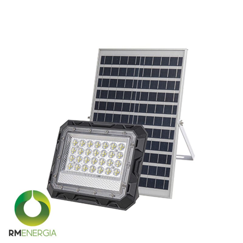 Proyector LED Solar 400 Lúmenes 6500K — RM Energía Inteligente