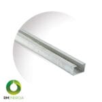 Riel Rc Zincado 19X35X1MM 1 Metro — RM Energía Inteligente