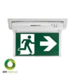 Señalética Emergencia GX-12BC Certificada | Alta Visibilidad Fotoluminiscente A4 — detalle 1