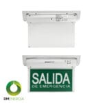 Señalética Emergencia GX-12BC Certificada | Alta Visibilidad Fotoluminiscente A4 — detalle 4