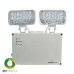 Luminaria de Emergencia Estanca GX-2F6015WPC | Alta Potencia 7000 Lúmenes IP65 — RM Energía Inteligente