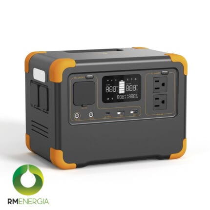 Estación de Energía Portátil Recargable 500W | 576WH | Usb, Ac, Solar y Carga Inalámbrica — RM Energía Inteligente