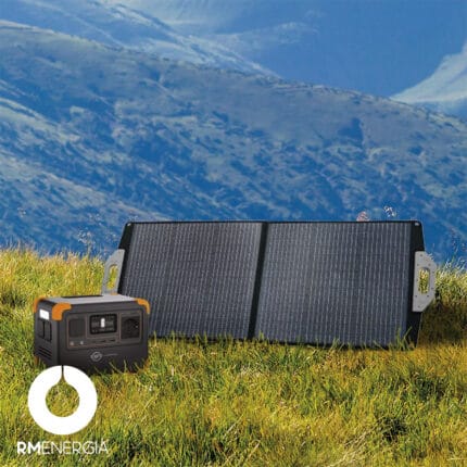 Panel Solar Portátil Fold 100W | Plegable con Usb + DC | Alta Eficiencia 22.8% — detalle 1