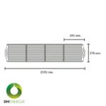 Panel Solar Portátil Fold 200W | Plegable Alta Eficiencia 22.8% | Conector MC4 — detalle 2