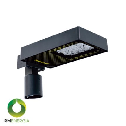 Luminaria Vial LED Palazzoli Flight-s 61W Ámbar 2100K | Óptica Asimétrica | IP66 IK08 C5M DS01 — RM Energía Inteligente