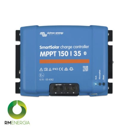 Smartsolar Mppt Victron 150/35 | Controlador Solar 12V/24V/48V | Bluetooth Integrado | Alta Eficiencia — RM Energía Inteligente