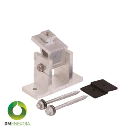 Conector Tipo L Ajustable para Paneles Solares | Unión Estructura Fotovoltaica — RM Energía Inteligente