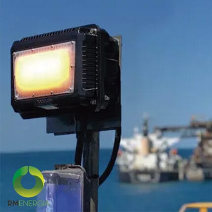 Luminaria Industrial Bulkhead LED EMBH3 CWTAMB-SY1-MP | IP66 IK09 | Alta Resistencia Minera — detalle 1