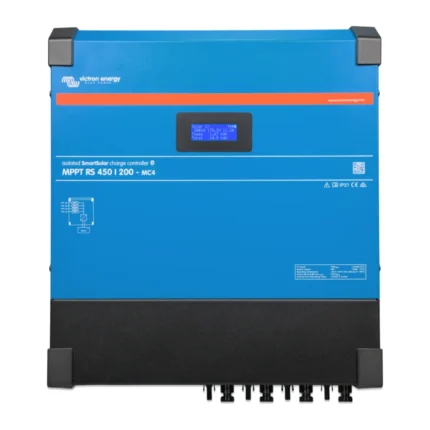 Controlador de carga solar Victron SmartSolar MPPT RS 450/200 con conectores MC4