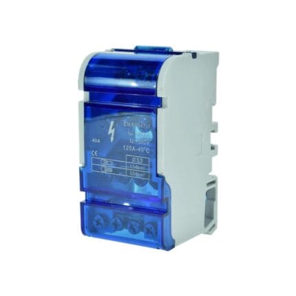 Barra Repartidora Tetrapolar 4 Polos 125A — RM Energía Inteligente