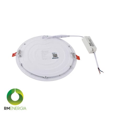 Panel LED Embutido Redondo 24W Certificación SEC — detalle 1