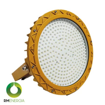 Proyector antiexplosivo industrial 200W IP66 para zonas de riesgo