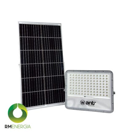 Proyector Solar LED Exterior 3100LM CCT con Control Remoto IP65 — RM Energía Inteligente