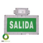 Señalética de Emergencia Salida Antiexplosiva 5W IP65 Atex — RM Energía Inteligente