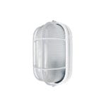 Tortuga Oval de Aluminio con Reja E27 IP44 — RM Energía Inteligente