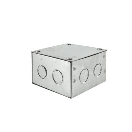 Caja Metálica Pregalvanizada 100X100X65MM — RM Energía Inteligente