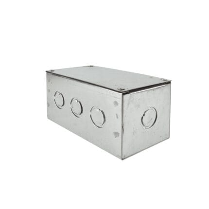 Caja Metálica Pregalvanizada 200X100X100MM — RM Energía Inteligente