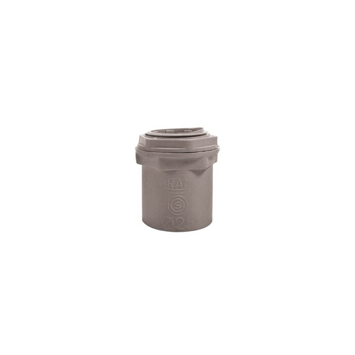 Terminal para Tubería Rígida 25 Mm Gris Libre de Halógeno