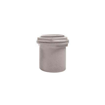 Terminal para Tubería Rígida 32MM Gris Libre de Halógeno — RM Energía Inteligente