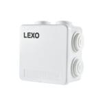 Caja Estanca con Salida 85X85X50MM IP55 — RM Energía Inteligente