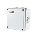 Caja Estanca con Salida 100X100X70MM IP65 con Tornillos — RM Energía Inteligente