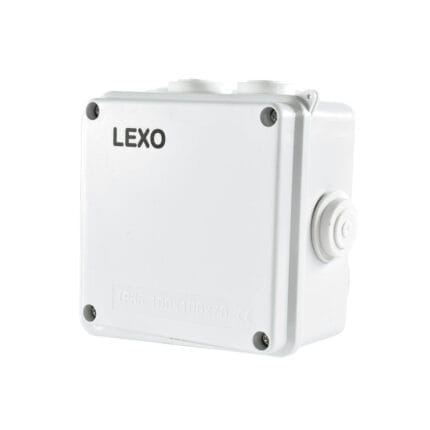 Caja Estanca 85X85X50 Mm con 2 Conos Dentro — RM Energía Inteligente