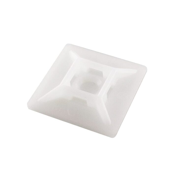 Base Autoadhesiva Natural 28X28MM Bolsa 10 Unidades