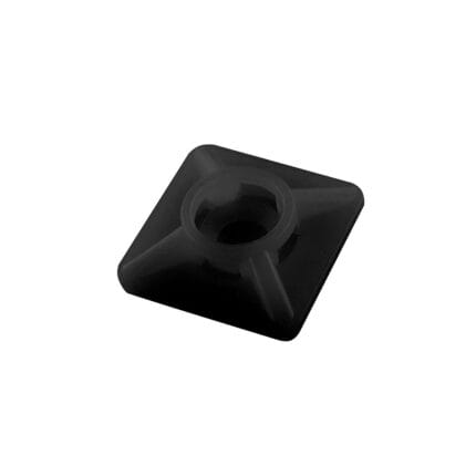 Base Autoadhesiva Negro 19X19MM Bolsa 50 Unidades — RM Energía Inteligente