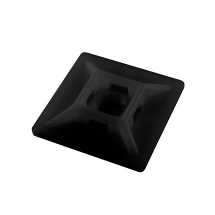 Base Autoadhesiva Negro 28X28MM Bolsa 10 Unidades — RM Energía Inteligente
