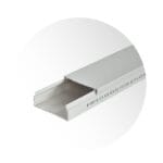 Canaleta Pvc 40X16MM 2 Metros — RM Energía Inteligente