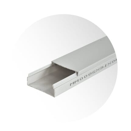 Canaleta Pvc 40X16MM 2 Metros — RM Energía Inteligente