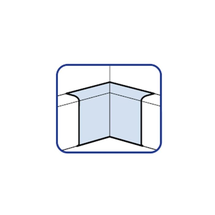 Curva Interior para Canaleta Pvc 40X16MM