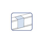 Copla Union para Canaleta Pvc 100X50MM — RM Energía Inteligente