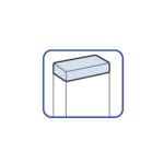 Tapa Terminal para Canaleta Pvc 40X16MM — RM Energía Inteligente