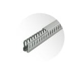 Canaleta Ranurada 25X40MM Tira 2 Metros — RM Energía Inteligente