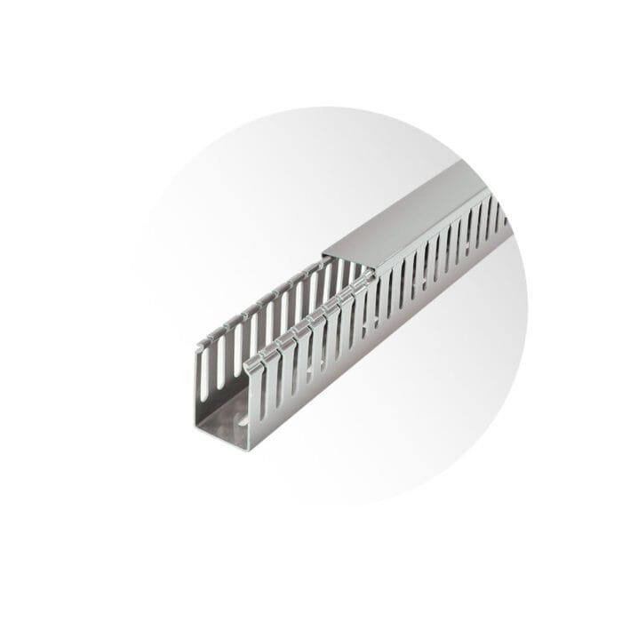 Canaleta Ranurada 40X60MM Tira 2 Metros