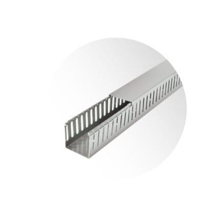 Canaleta Ranurada 60X60MM Tira 2 Metros — RM Energía Inteligente
