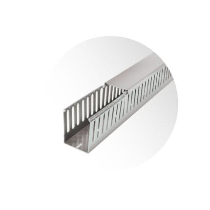 Canaleta Ranurada 60X80MM Tira 2 Metros — RM Energía Inteligente