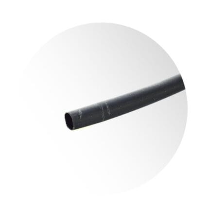 Manga Termocontraible 2,5MM Negra 50 Metros — RM Energía Inteligente