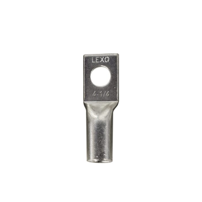 Terminal Compresión Ojo Cobre Estañado 4 Awg -1/4 Bolsa 10 Unidades