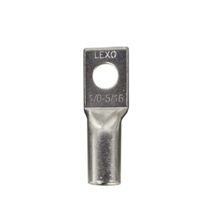 Terminal Compresión Ojo Cobre Estañado 1/0 Awg 5/16 Bolsa 10 Unidades — RM Energía Inteligente
