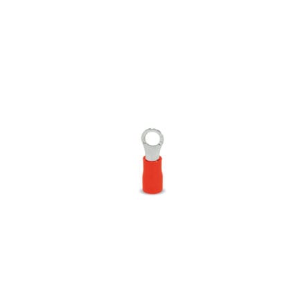 Terminal Anillo Rojo 16-22AWG 3,2 Mm Bolsa 50 Unidades — RM Energía Inteligente