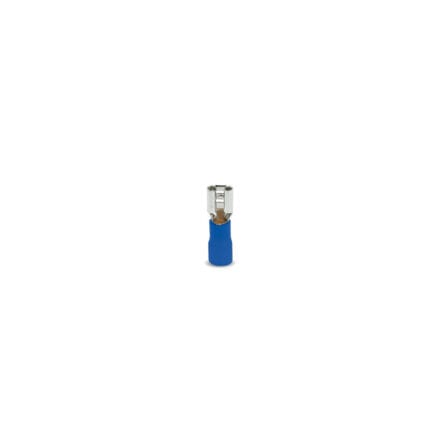 Terminal Hembra Media Aislado Azul 14-16AWG Bolsa 50 Unidades — RM Energía Inteligente