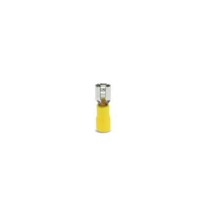 Terminal Hembra Media Aisado. Amarillo 10-12AWG Bolsa 50 Unidades — RM Energía Inteligente